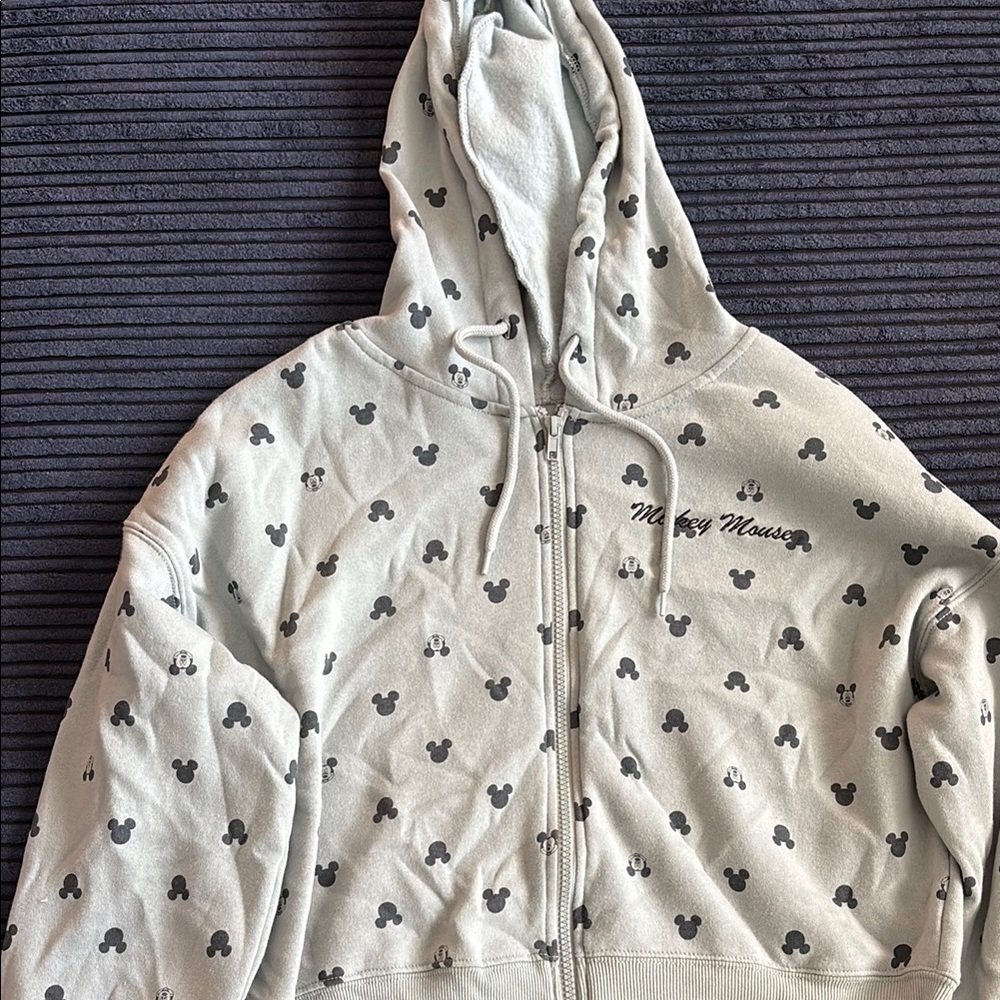 Disney Mickey Mouse Gray Hoodie